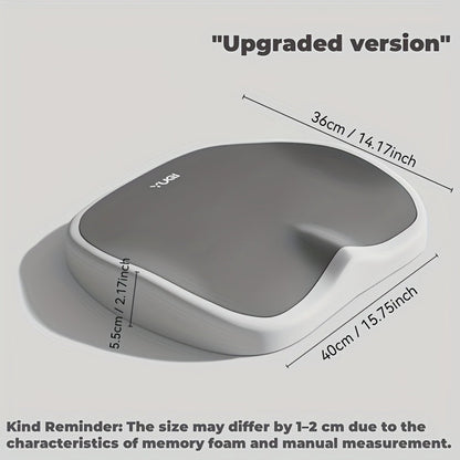 PosturaEase™ – Ergonomic Hip & Waist Support Cushion for Long Sitting Hours