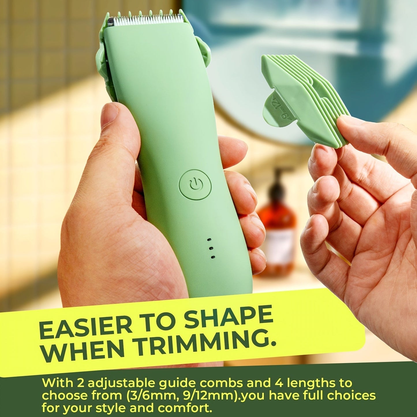 TrimMate™ USB rechargeable shaver - Gentle & precise full body care