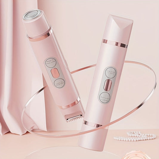 PureSilk™ – 2 in 1 Rechargeable Cordless Shaver for Smooth, Irritation-Free Hair Removal