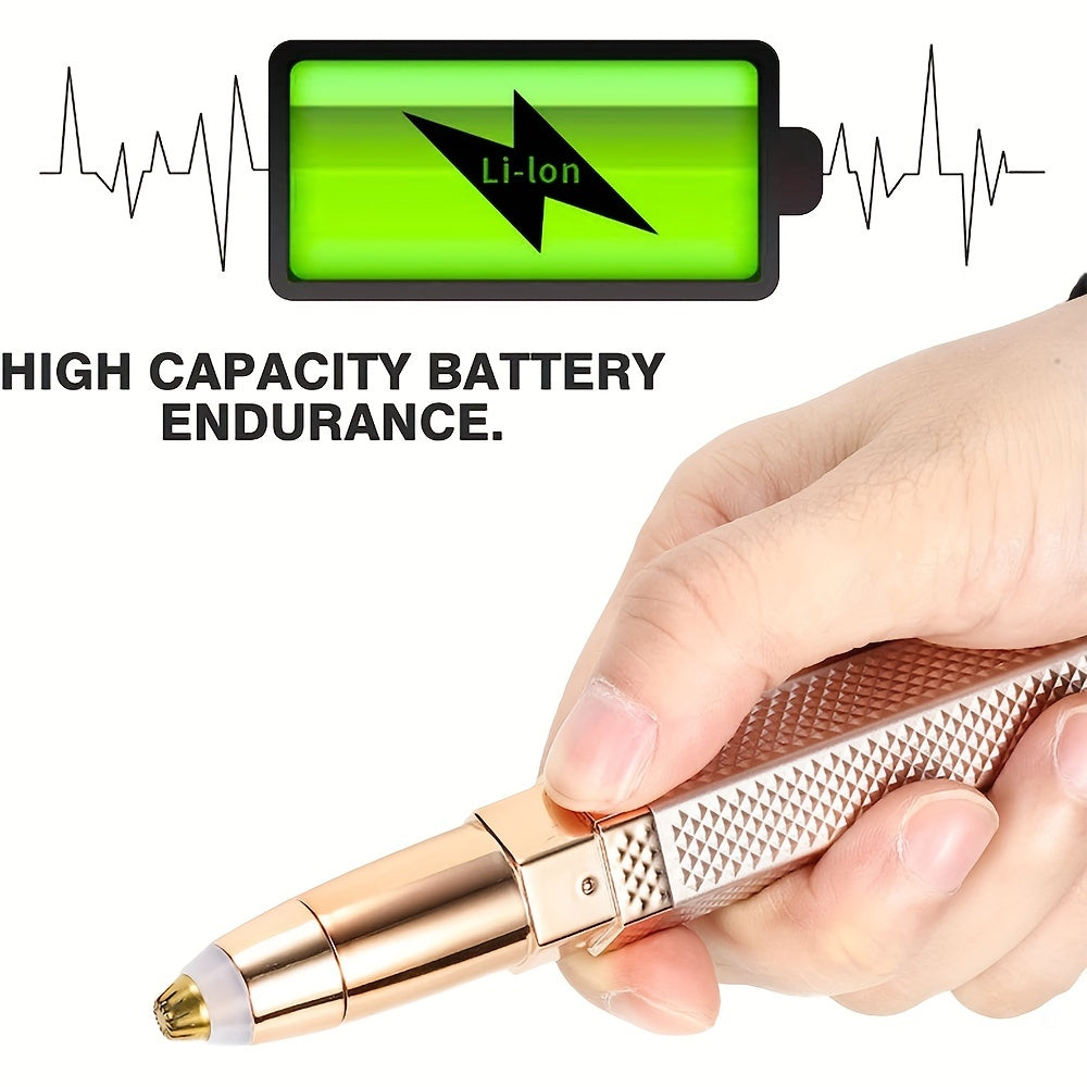 GlowSmooth | Women’s Shaver – Painless 4-in-1 for Face & Bikini Line