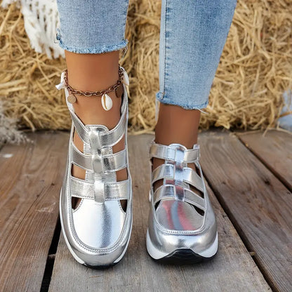 Charlot | Women’s Platform Walking Sandals – Supportive & Lightweight