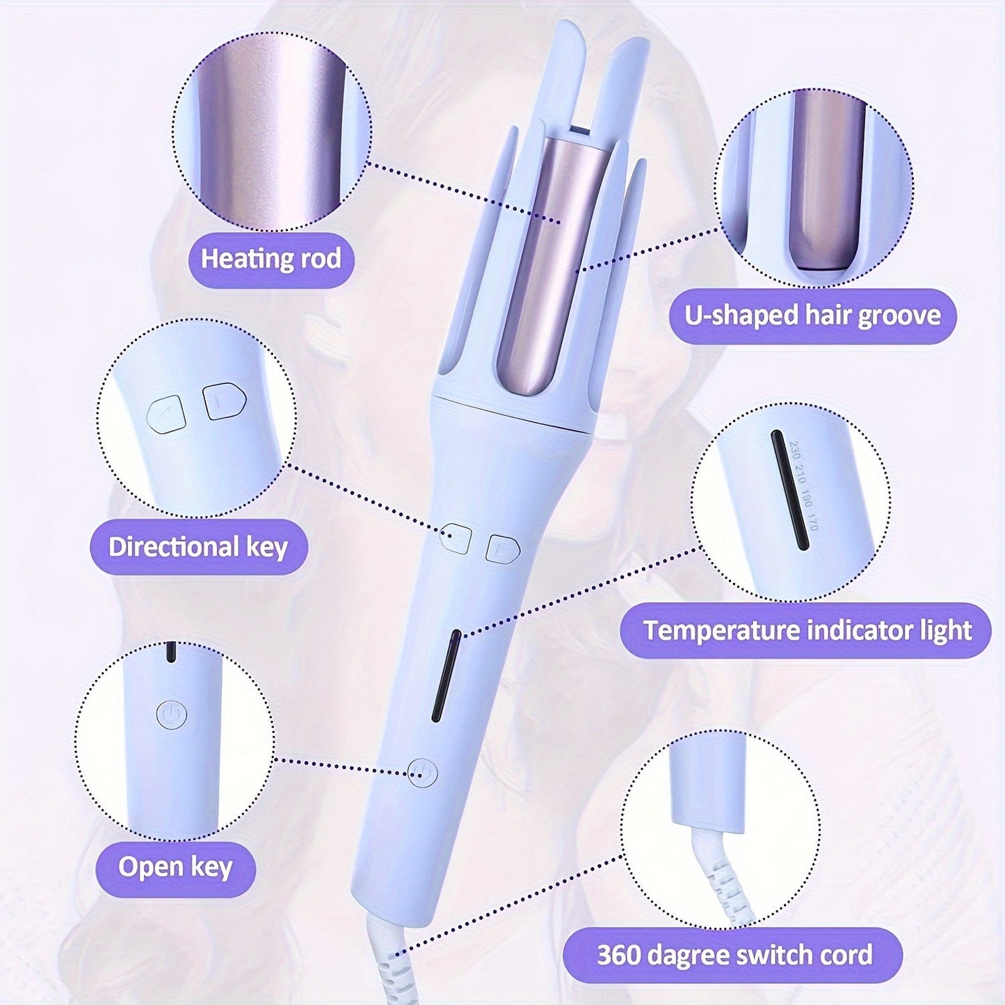 CurlMate™ | Smart Automatic Hair Curler