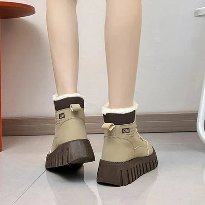 FrostEdge | Women’s Warm Plush Snow Boots