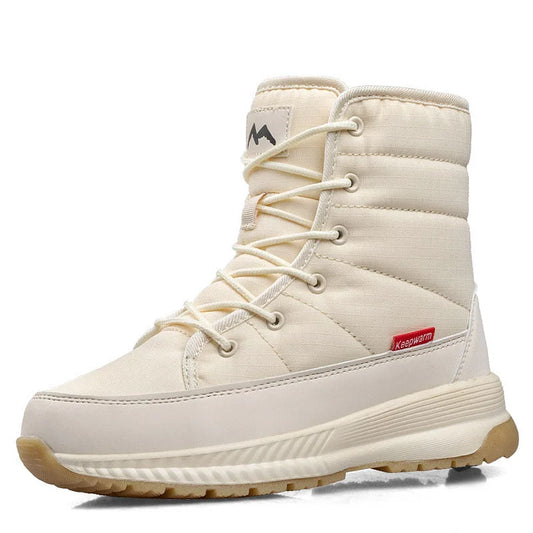 Velmora | Waterproof Lace-Up Winter Boots