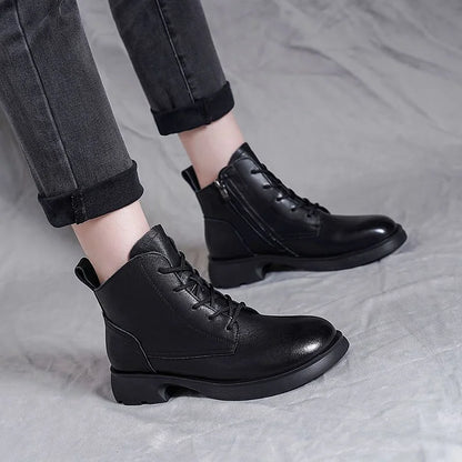 Vellano™ | Women’s British Style Boots – Warm & Non-Slip