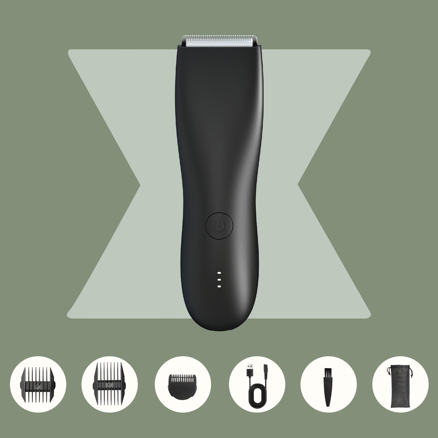 TrimMate™ USB rechargeable shaver - Gentle & precise full body care