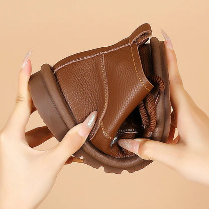 Vellano™ | Women’s Ankle Boots - Warm, Lace-Up & Non-Slip