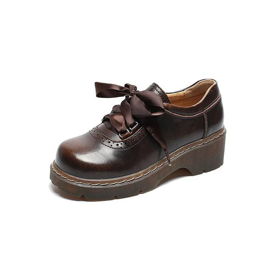 Comemore™ | Women’s Retro Lace-Up Oxfords