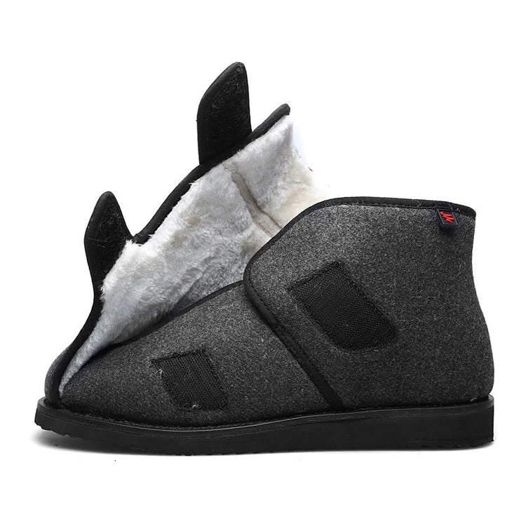 Warmo™ | Winter Cotton Boots – Non-Slip for Swollen Feet