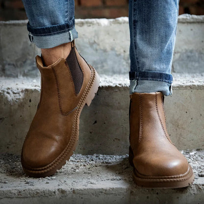 Guard™ | Men’s Waterproof Slip-On Steel Toe Boots