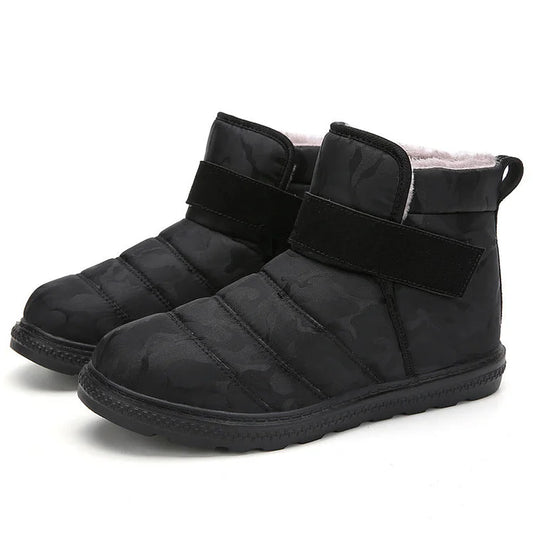 NOVINA™ | Men’s Winter Snow Boots – Warm Plush & Casual