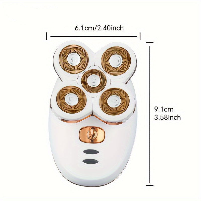 PureGleam™ Women's shaver - 5-blade system for gentle hair removal