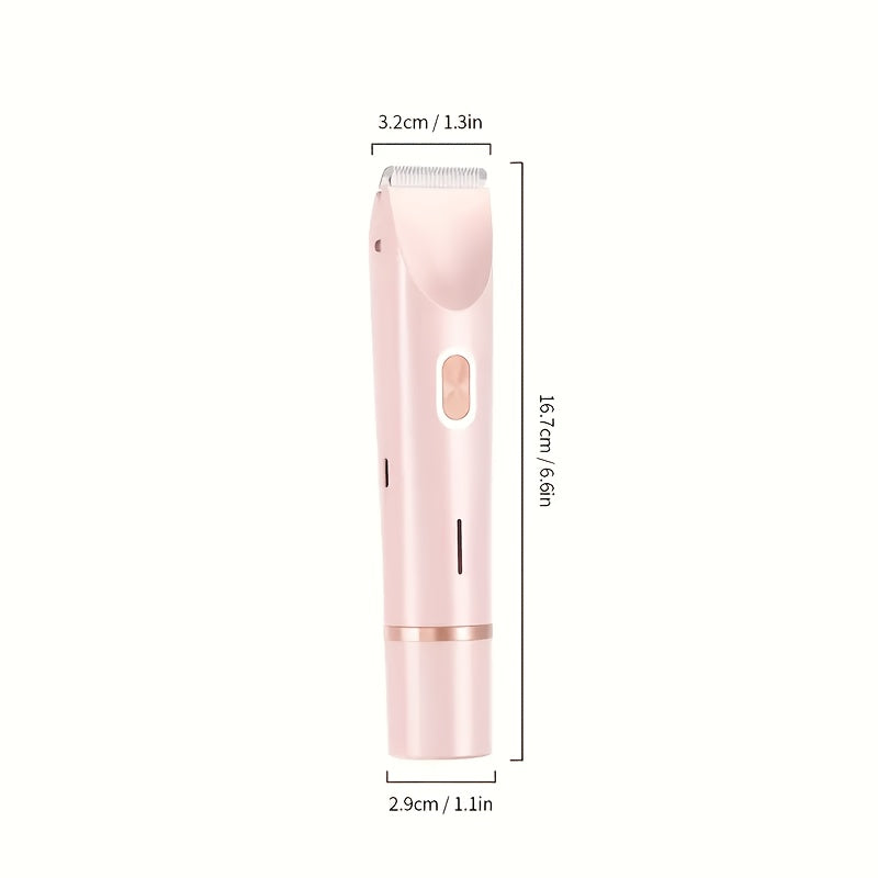 SilkTrim | Women’s Shaver – Dual-Head Precision & USB Charging