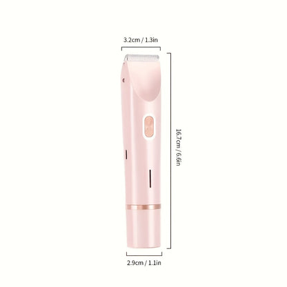 SilkTrim | Women’s Shaver – Dual-Head Precision & USB Charging