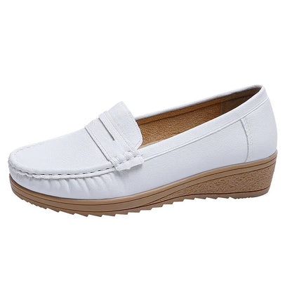 Caloura™ | Comfortable Slip-On Wide-Fit Loafers