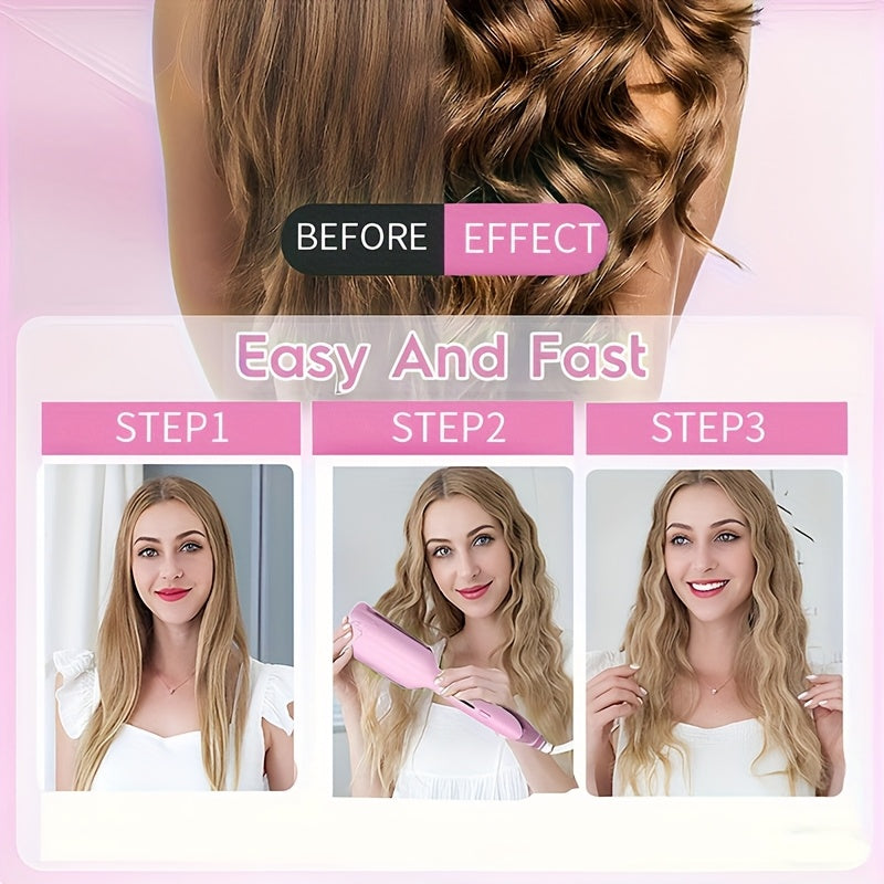 VelvetWave | Hair Curler – Professional Waves with Dual Barrel & Long Cable