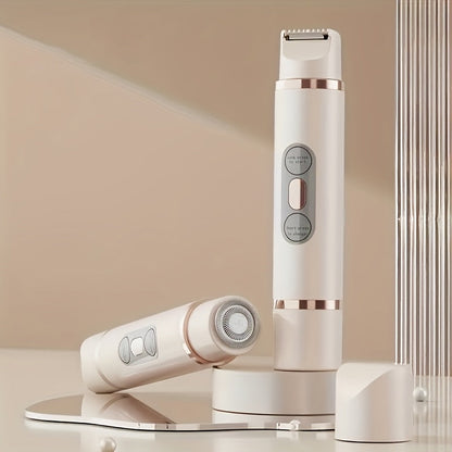 PureSilk™ – 2 in 1 Rechargeable Cordless Shaver for Smooth, Irritation-Free Hair Removal