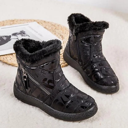 BeckyWalk™ | Women’s Printed Winter Ankle Boots