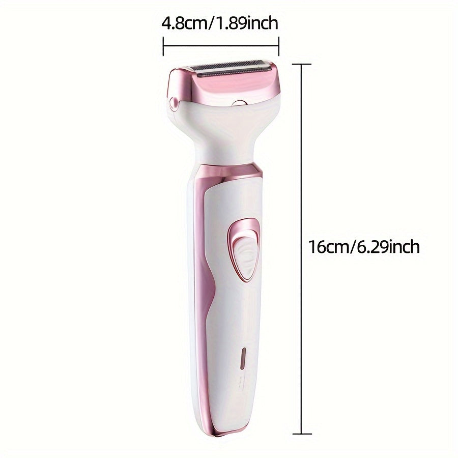 LuxeCare™ Rechargeable ladies' shaver - Gentle 4-in-1 care everywhere