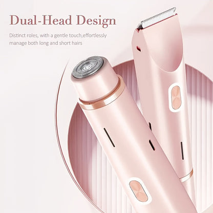 SilkTrim | Women’s Shaver – Dual-Head Precision & USB Charging
