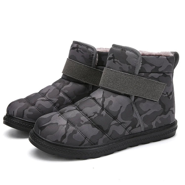 NOVINA™ | Men’s Winter Snow Boots – Warm Plush & Casual