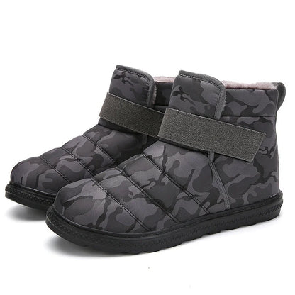 NOVINA™ | Men’s Winter Snow Boots – Warm Plush & Casual
