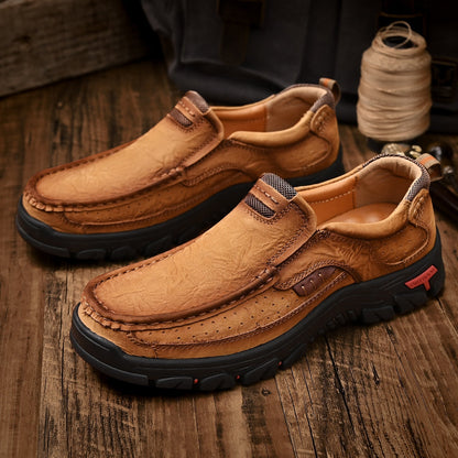 Gravix® - Genuine Leather Shoes with Orthopedic Support & Ultra-Comfort Sole