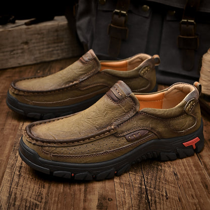 Gravix® - Genuine Leather Shoes with Orthopedic Support & Ultra-Comfort Sole