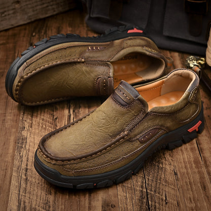 Gravix® - Genuine Leather Shoes with Orthopedic Support & Ultra-Comfort Sole