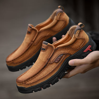 Gravix® - Genuine Leather Shoes with Orthopedic Support & Ultra-Comfort Sole