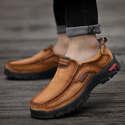 Gravix® - Genuine Leather Shoes with Orthopedic Support & Ultra-Comfort Sole