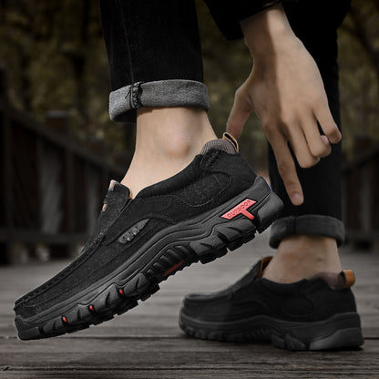 Gravix® - Genuine Leather Shoes with Orthopedic Support & Ultra-Comfort Sole