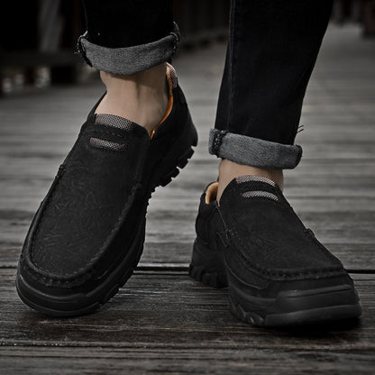 Gravix® - Genuine Leather Shoes with Orthopedic Support & Ultra-Comfort Sole