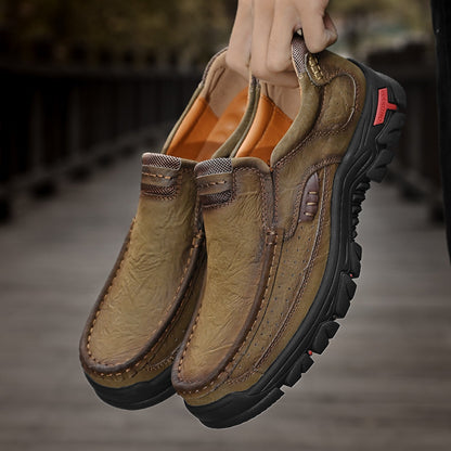 Gravix® - Genuine Leather Shoes with Orthopedic Support & Ultra-Comfort Sole
