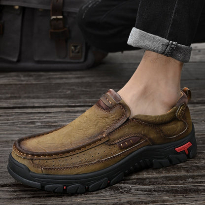 Gravix® - Genuine Leather Shoes with Orthopedic Support & Ultra-Comfort Sole