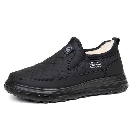 Men’s Winter Fleece-Lined Waterproof Shoes
