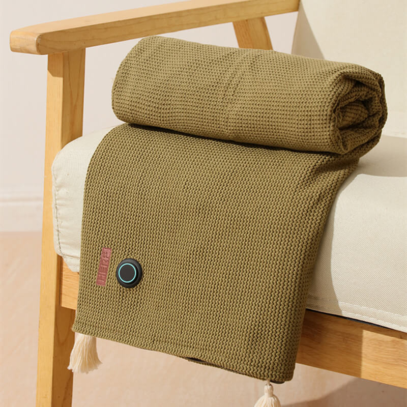 HeatHaven™ – Portable USB Electric Heated Blanket for Home, Office & Travel Comfort