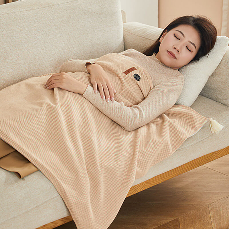 HeatHaven™ – Portable USB Electric Heated Blanket for Home, Office & Travel Comfort