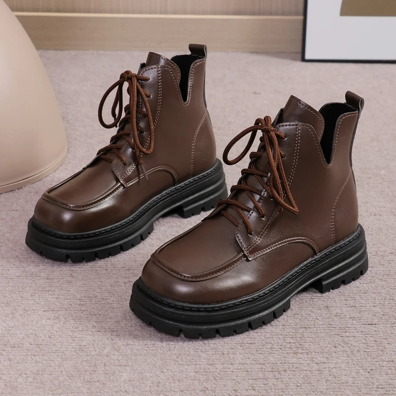 Vena™ | Women’s Winter Platform Lace-Up Boots