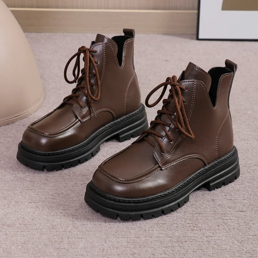 Vena™ | Women’s Winter Platform Lace-Up Boots