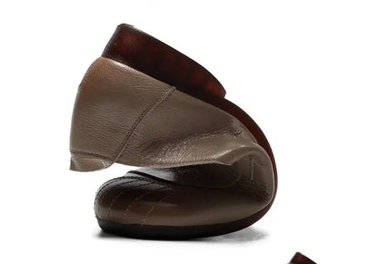 Luviona | Women’s Retro Loafers – Soft Sole Moccasins