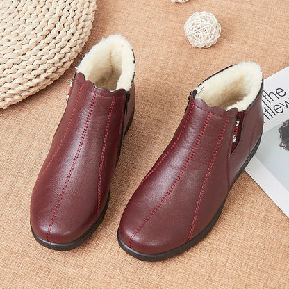 OIMG | Women’s Warm Plush Ankle Boots