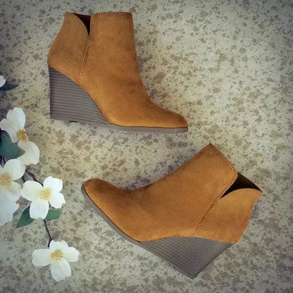 Stride™ | Women’s Platform Wedge Ankle Boots