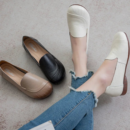 Luviona | Women’s Retro Loafers – Soft Sole Moccasins