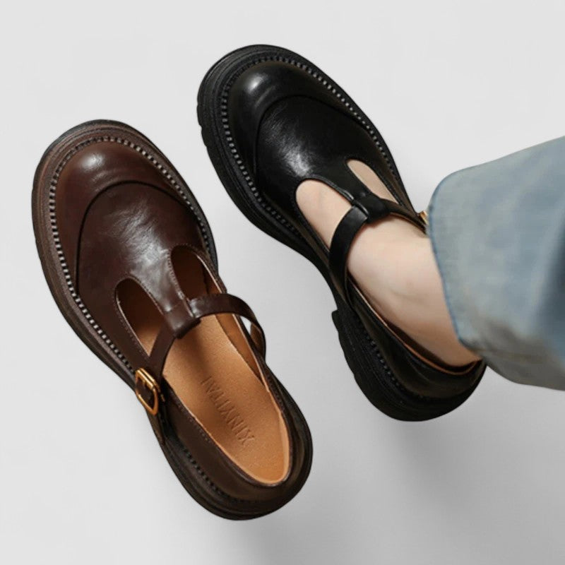 Sophyann | Women’s Mary Jane Flats – Elegant Loafers