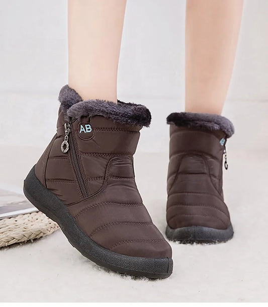 FrostStep | Women’s Waterproof Winter Ankle Boots