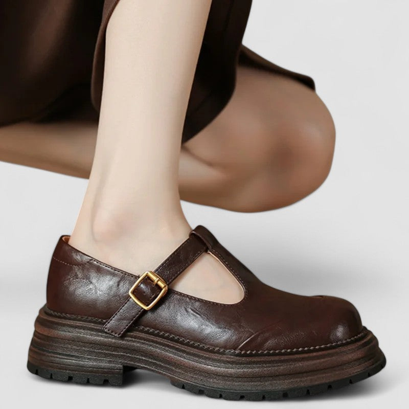 Sophyann | Women’s Mary Jane Flats – Elegant Loafers