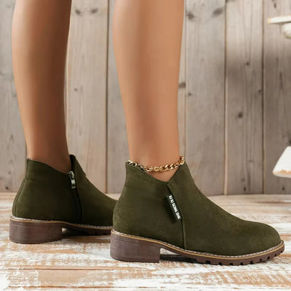 Vornix™ | Women’s Casual Slip-On Ankle Boots