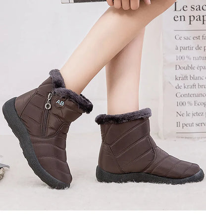 FrostStep | Women’s Waterproof Winter Ankle Boots