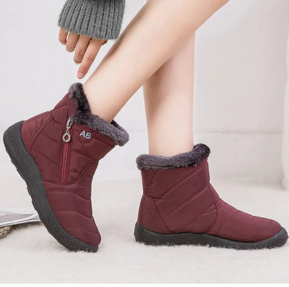 FrostStep | Women’s Waterproof Winter Ankle Boots